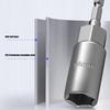 1/4inch Wrench Hexagonal Bit Socket Set Long Impact Drill Socket Adapter Drill Bit Extension Socket Adapter for Electric