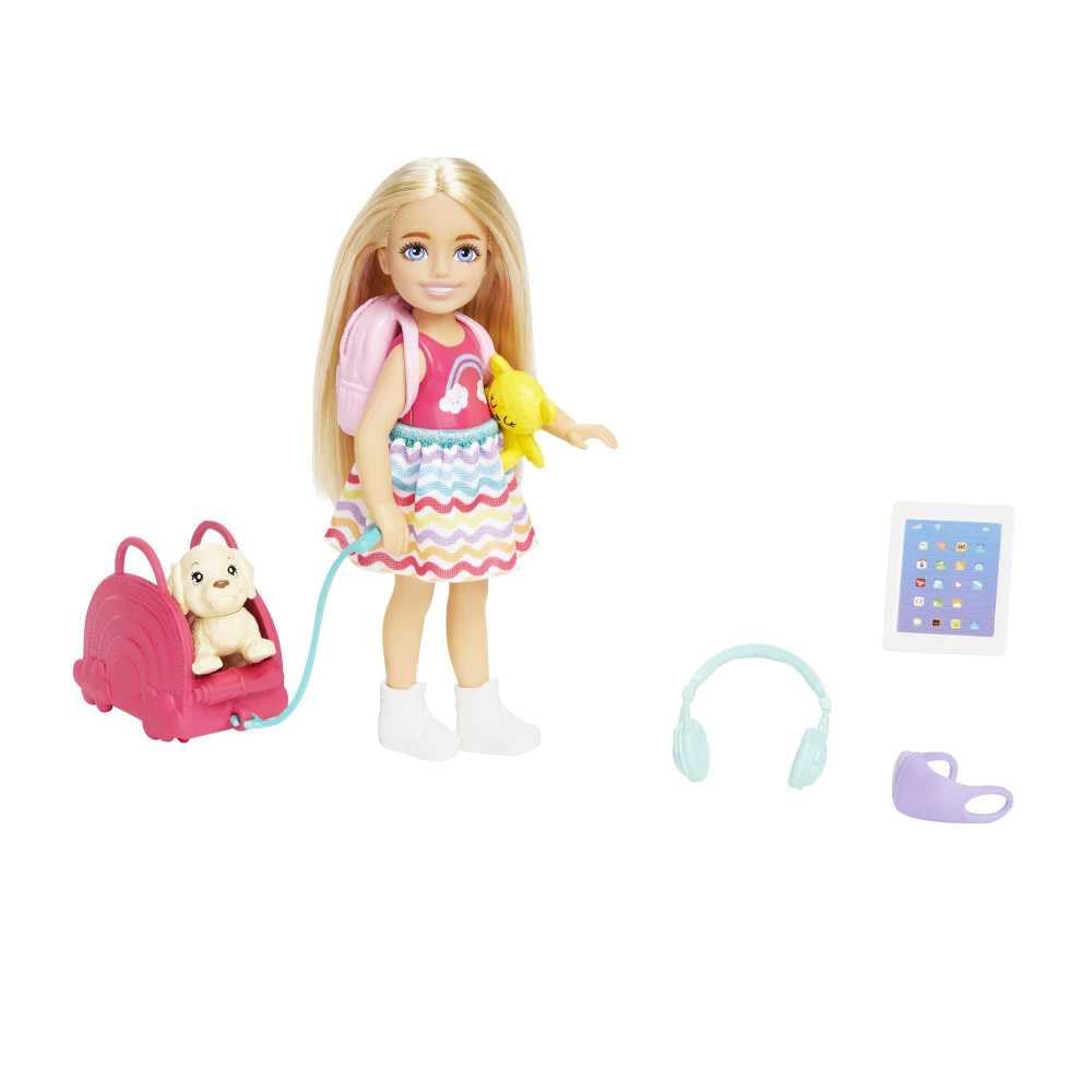 Barbie Chelsea Ausflug Set für Alter 3+ HJY17 (Ankleidepuppe) (Geschenk)