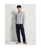 Binpolmen Semi-Wide Denim Pants Navy