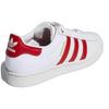 adidas Superstar Klettverschluss Weiß Rot Sneakers FY3117
