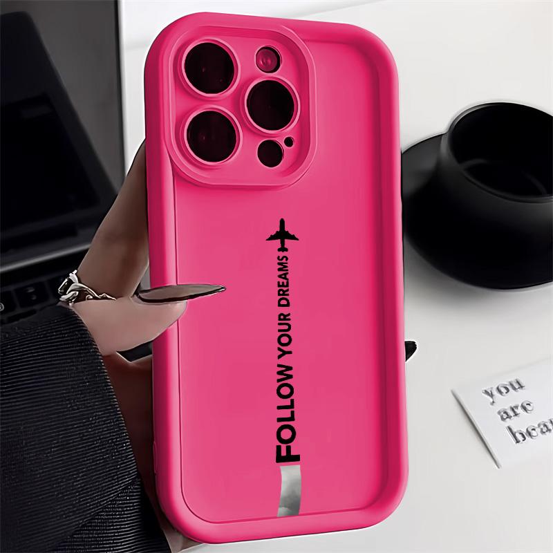 Travel-Inspired Airplane Route Phone Case For iPhone 11 13 Pro Max 16 15 14 12 XS X XR 7 8 Plus Shockproof Silicon Funda Cover