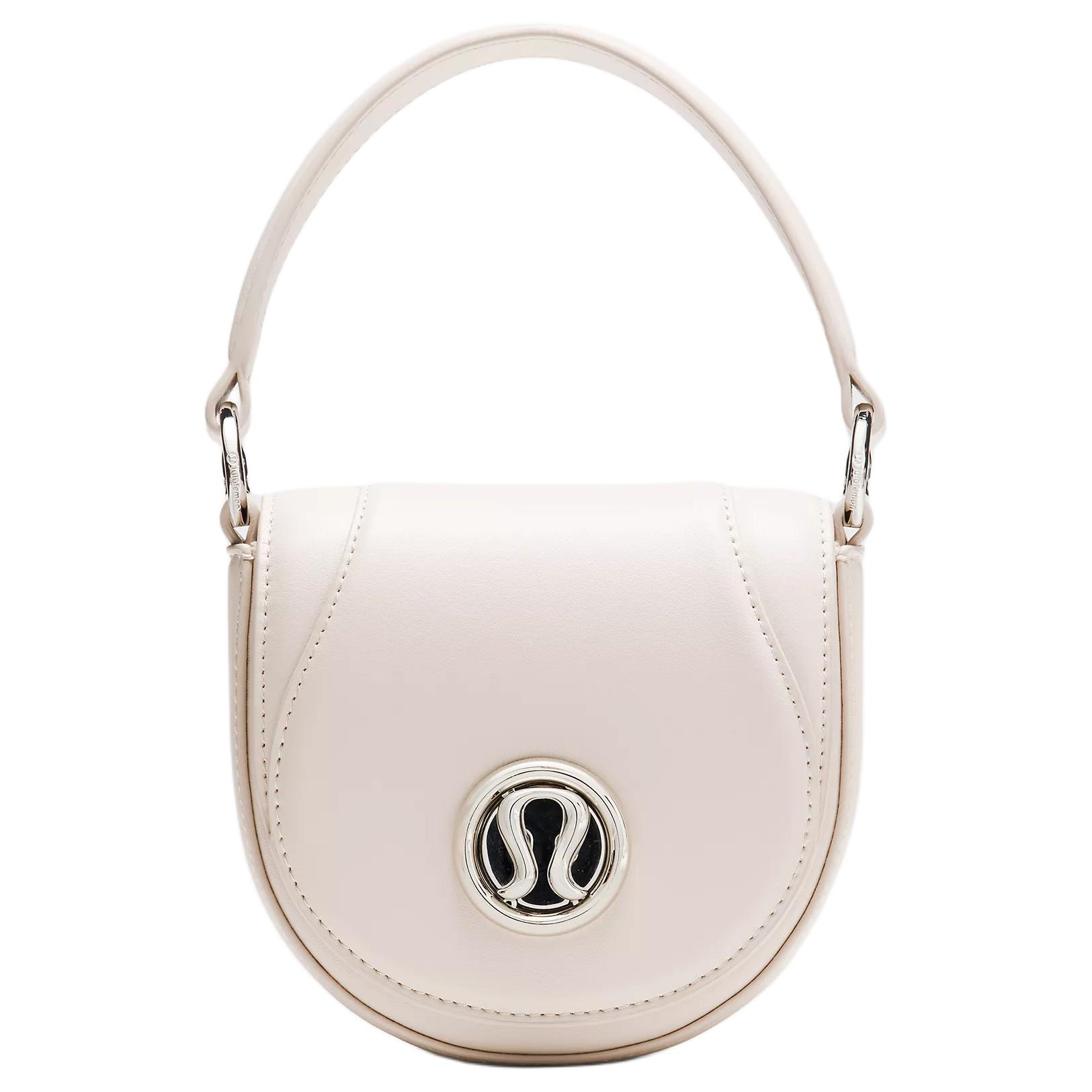 

Lululemon Metal Hardware Detachable Adjustable Shoulder Strap Faux Leather Mini Shoulder Tote Bag Women bags Cashew LW9FP8S-7525 Cashews Color