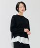 CHASECULT Women'S Layered Sweater - Black
