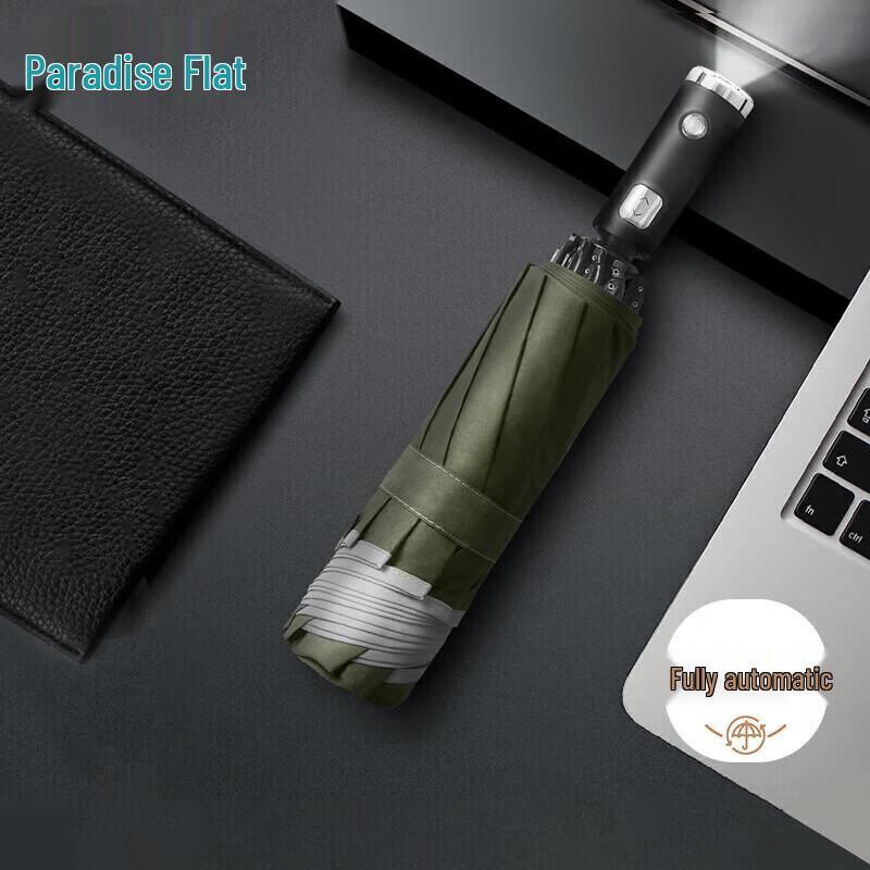 Paradise Automatic Three-Fold Umbrella