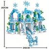 504pcs Dream City Ice Princess Castle Building Blocks Street View Girls Series Gifts House Bricks Assembled Toys Kid