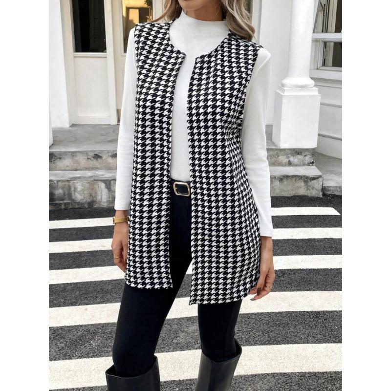 QICED Women's Vintage Casual Autumn Winter Long Sleeve Jackets & Coats