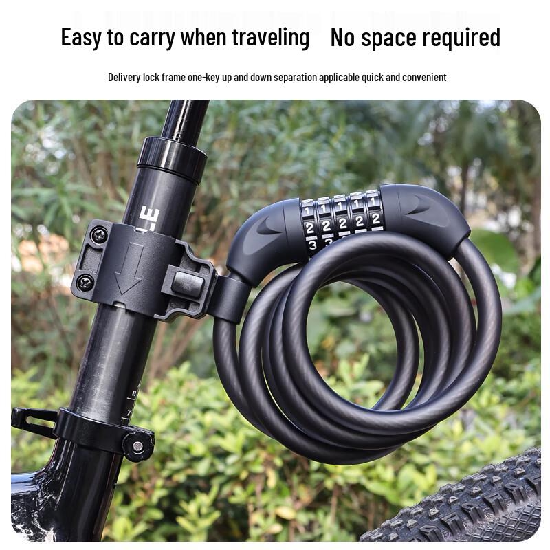 Lebaike 5-Digit Combination Bicycle Lock