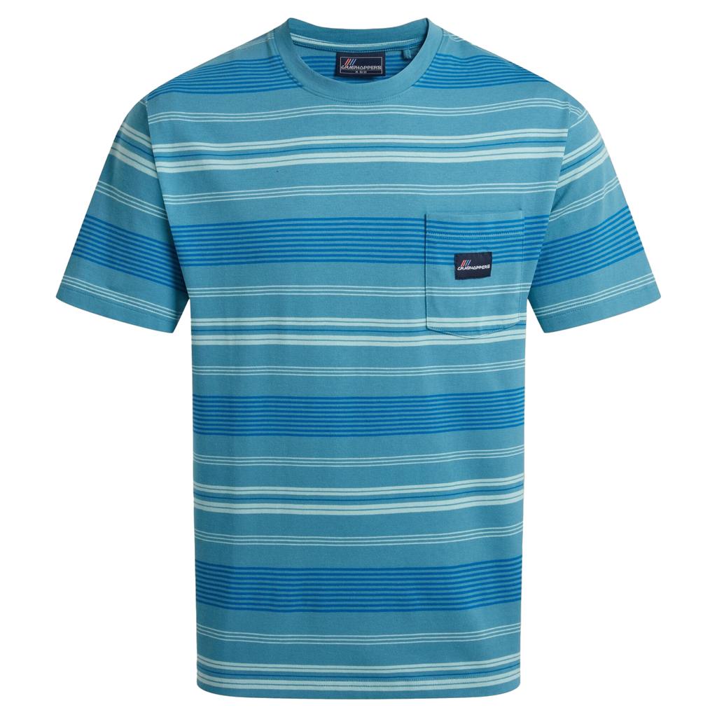 Craghoppers Mens Pointer Striped Short-Sleeved T-Shirt