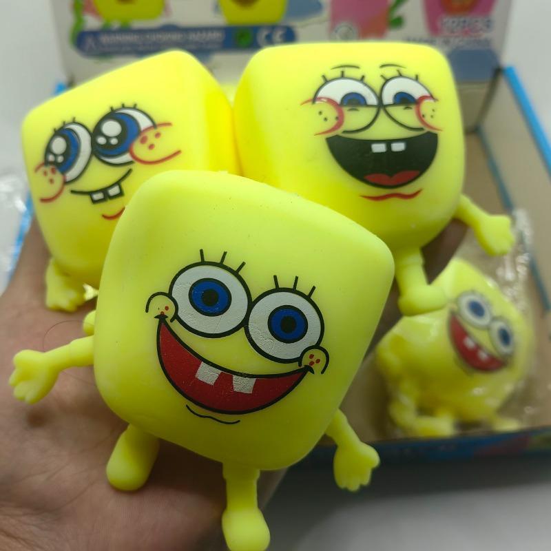 Anime SpongeBo SquarePants Squishy Toys Kawai Patrick Star Squishy Relief Stress Pushy Squeeze Fidget Toys Birthday Party Gifts