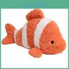 Collezione Peluche Creature Marine Pesce Polpo Con Imbottitura in Cotone PP Per Giocare dei Bambini