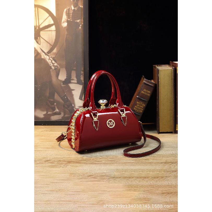 2023 Summer New European and American Retro Handbag Cross-Border Hot-Selling Women's Bag Fashionable High-End Single Shoulder Bag Wholesale