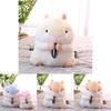 Super Cute Plush Hamster Stuffed Toy Adorable Soft Doll With Pp Cotton Filling Available In Various Colors