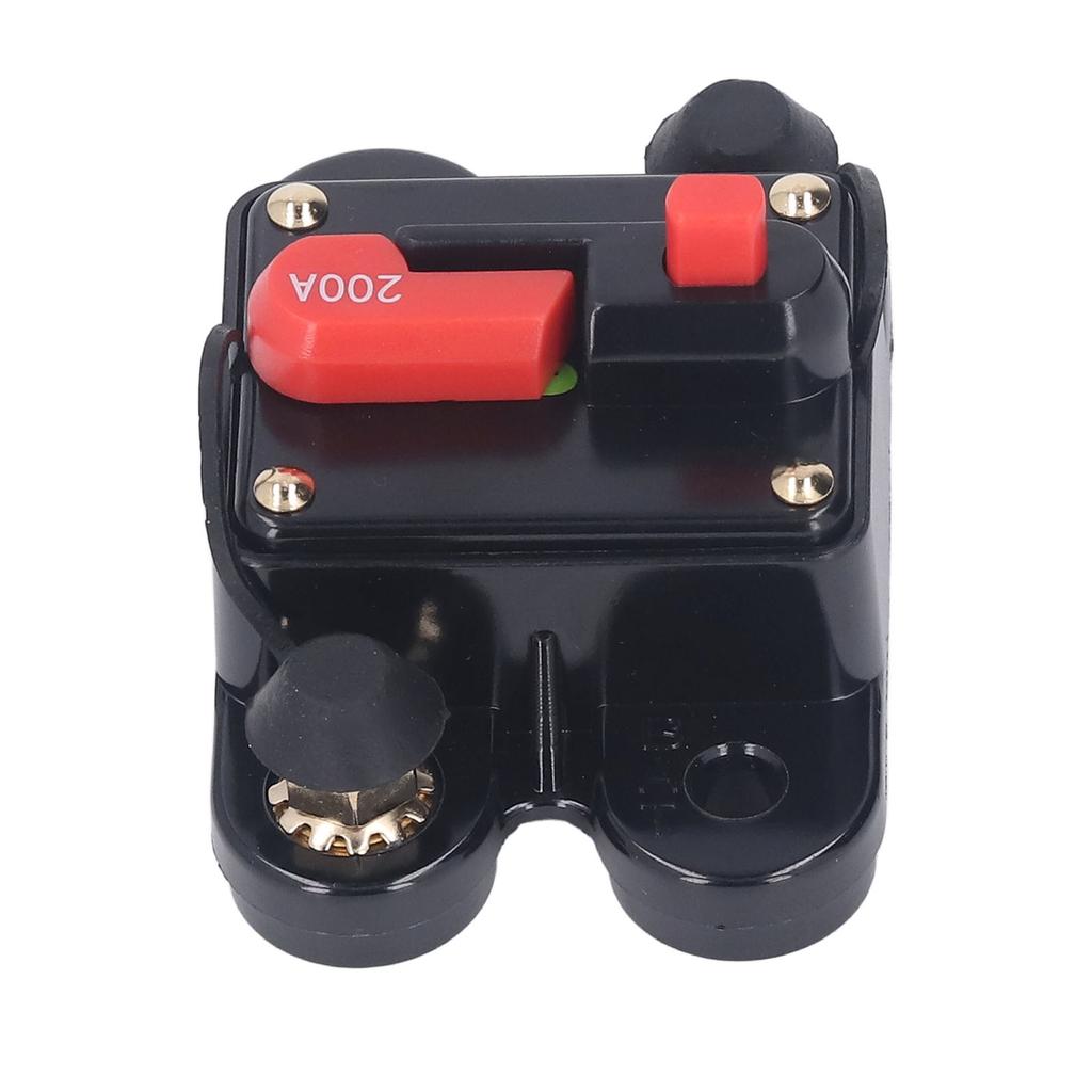 Leitungsschutzschalter Manueller Rücksteller 14in Überstromschutz DC 12?48V für Fahrzeugmotor 200A