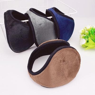 Winter Earmuffs Dual-Color Soft Fleece Lined Warm Ear Muffs Cold Weather Adjustable Headband Earmuffs