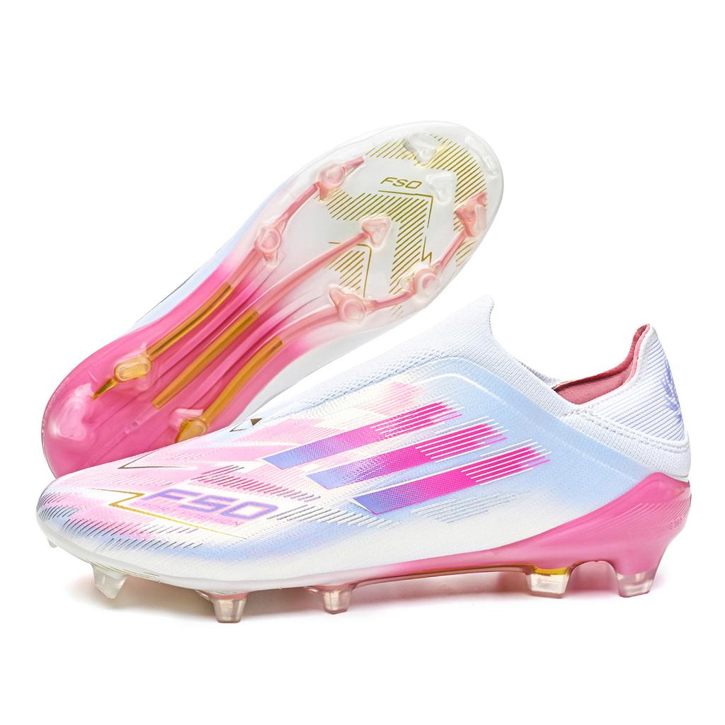 2 youth football shoes new men's and women's anti-skid competition long broken nails grass children and adolescents