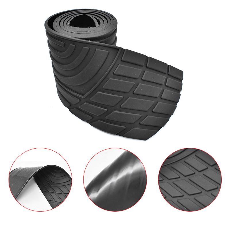 Protezione universale in PVC per paraurti posteriore, per bagagliaio e soglia della portiera dell'auto, con funzione di rinforzo e decorazione.