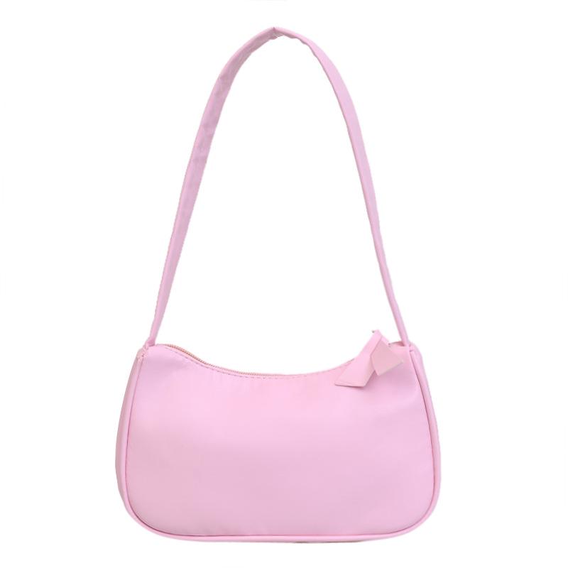 Trendy French Baguette Shoulder Bag - Cute Fashionable Underarm Handbag