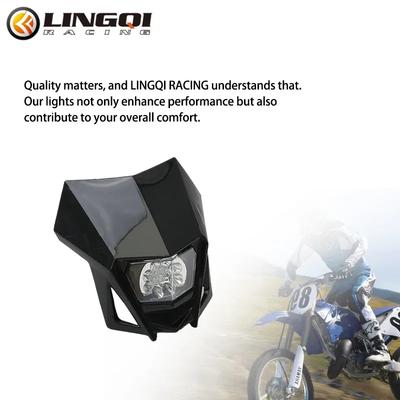 Frontscheinwerfer Scheinwerfer Scheinwerfer Für Supermoto Dirt Bike Enduro Motocross Maske Verkleidung Universal