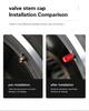 2026 Hot For VW VOLKSWAGEN Car Tire Valve Caps Emblem Metal Cap Case Dust Covers Accessories For Volkswagen GTI Amarok T5 Teramo