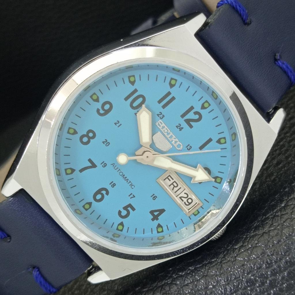 

VINTAGE REFURBISHED SEIKO 5 AUTOMATIC 6309A JAPAN MENS WRIST WATCH a441755-1 Sk-a441755