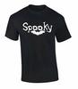 Halloween Spooky Adult Unisex Short Sleeve Tee Shirt Black