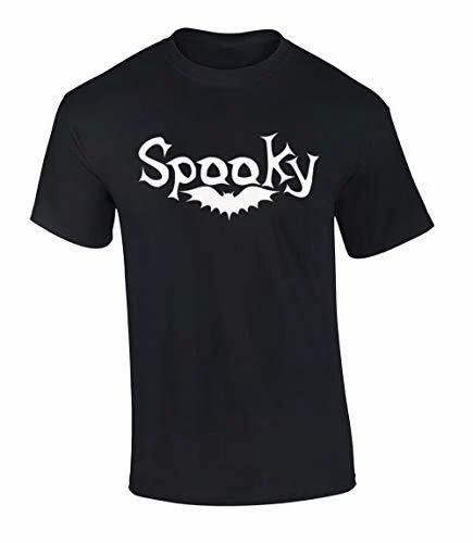 

Halloween Spooky Adult Unisex Short Sleeve Tee Shirt Black 4XL