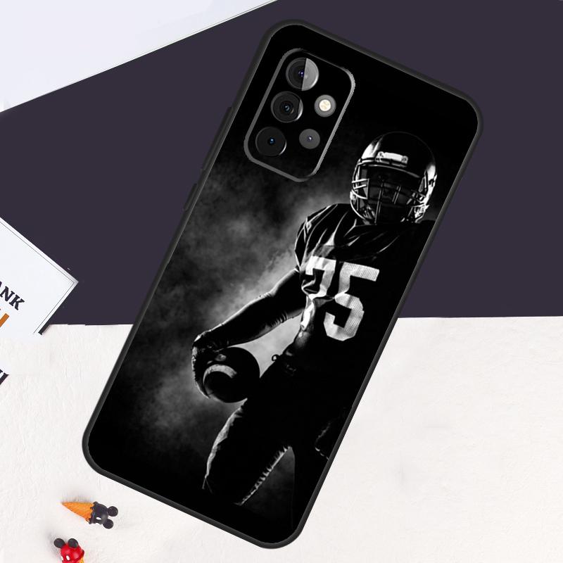 

American Football Case For Samsung Galaxy A05 A06 A26 A16 A56 A36 A22 A32 A52 A54 A34 A14 A55 A15 A53 A33 A35 Samsung A15