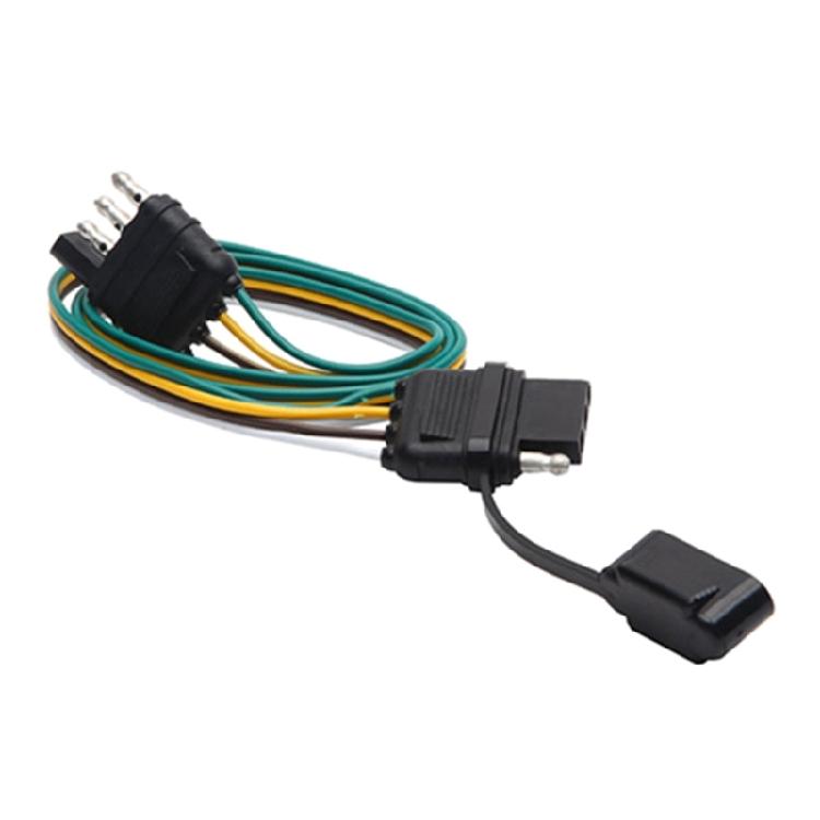 

Upgrades 4 Poles Trailer Wiring Kit Corrosion Resistant ABS Universal Vehicle Connectivity Tool Free Trailer Wiring 1