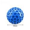 1pcs Indestructible Squeaky Dog Toys, Interactive Dog Balls Natural Rubber Puppy Ball for Dog Chew Toys Random Color