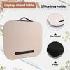 Easy Use Desk Bed Cushion Knee Lap Handy Computer Reading Writing Table Tablet Tray Cup Holder Laptop Stand Cushion Desk Office