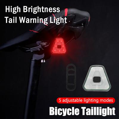 Luce Posteriore per Bici LED Luminosa Rossa Luce Bici Luce Dicromatica Sicurezza Ciclismo per Guida Notturna Illuminazione Posteriore Luci Posteriori Bici