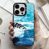 Animal P-Pingu Penguin  Phone Case For iPhone17,16,15,14,13,12,11 Plus,Pro Max Black Candy silver phone case