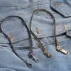 Choker Ziehbar Reißverschluss Pullover Kette Hip-Hop Schlüsselbein Halskette Schmuck Reißverschluss Halskette Jungen