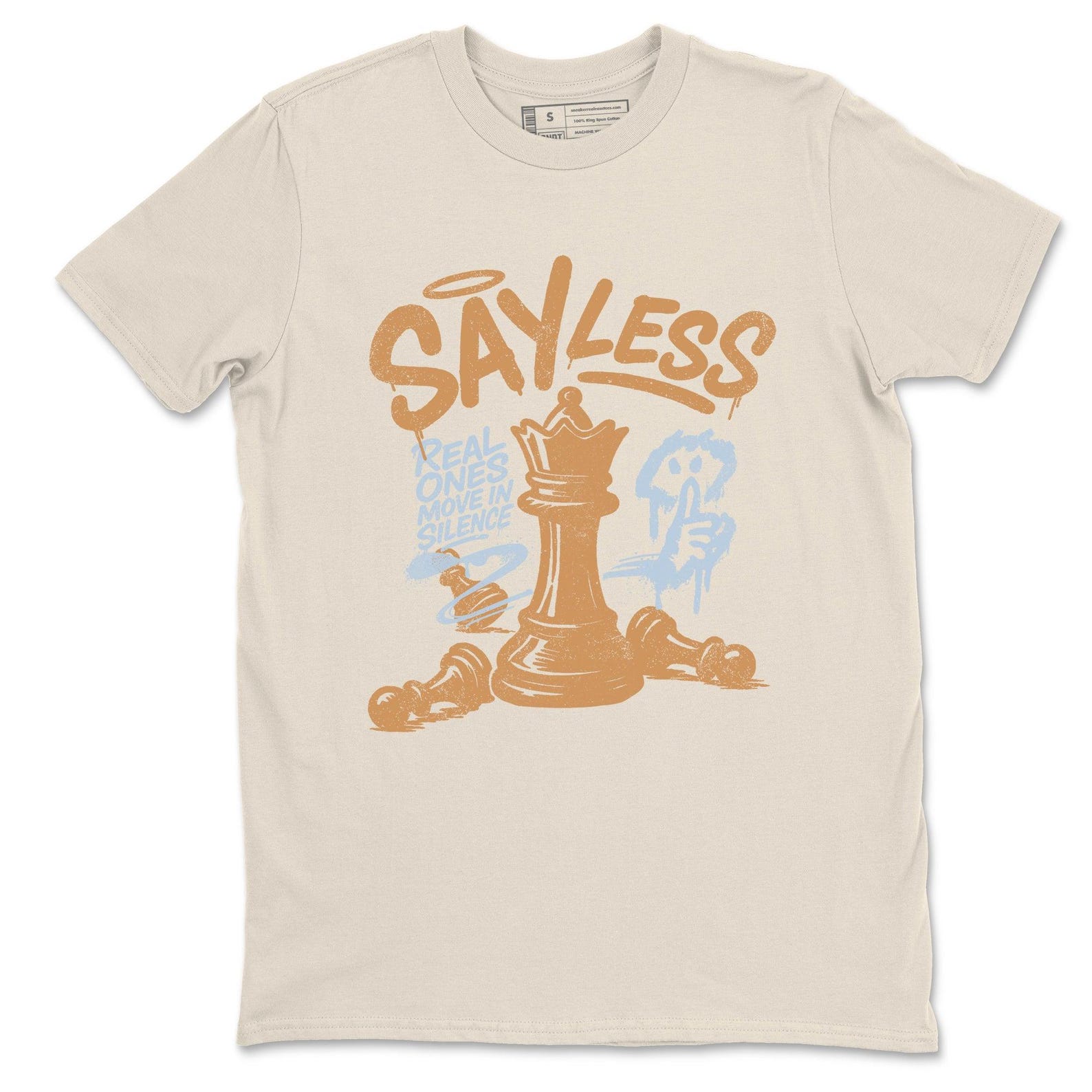 Say Less Graphic T-Shirt - best T-Shirts to wear with jordans 3s Champagne and Oysters 4XL