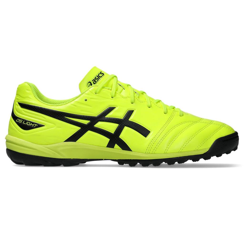 ASICS DS LIGHT CLUB TF 1103A112 Soccer Unisex Size 750 Size 3E Shoes, Adult, (Safety Yellow/Black), 27.0 cm,