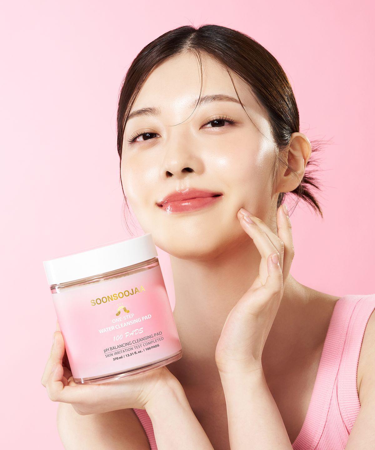One-Step Water Cleansing Pads 370ml 100 Sheets