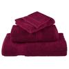 12 piece Premium Towel Set SOLUND Bordeaux 600 g m²