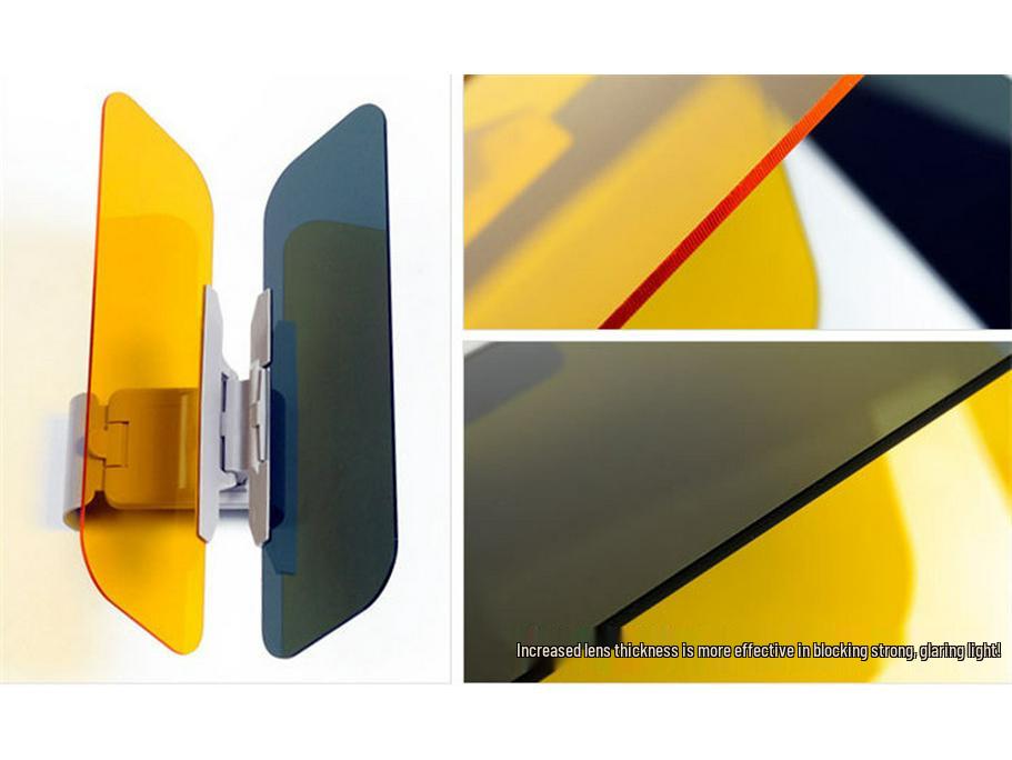 Óculos de motorista: Viseira Antirreflexo para Carro Dia e Noite e Óculos de Visão Noturna para Proteção Ocular