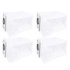 10pcs Vacuum Cleaner Dust Bag Nonwoven Anti Leakage Dust Collection Bag Replacement Part for DEEBOT