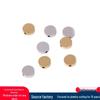 Stainless Steel Engravable Bracelet Spacer Beads - High Polish 8mm/10mm