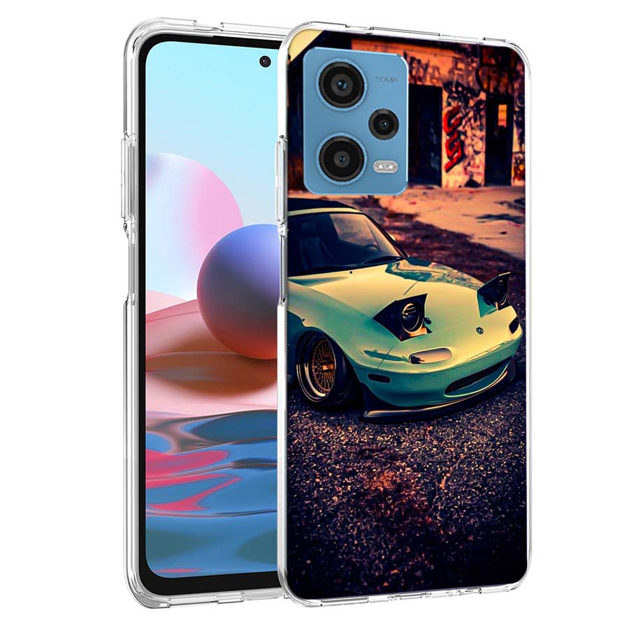 

Mx5 M-Miata Phone Case For Redmi Note 13 12 14 15 Pro Plus 13R 11 11T 11E 11S 10 Pro 10S 9 9S Cover Cell Clear TPU Capa Cases Sh Note 15 Pro Plus