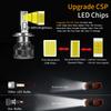 YHKOMS Car LED Headlight  H7 LED H4 H1 H8 H11 HB3 HB4 9005 9006 9012 6000K 200W 50000LM Auto LED Lamp Turbo Fog Light 12V