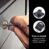 Cam Lock 19Mm Diameter 32Mm Length Black Zinc Alloy Drawer Lock for Office Files Cabinet Mailbox Desk Cupboard Tools Box Locker