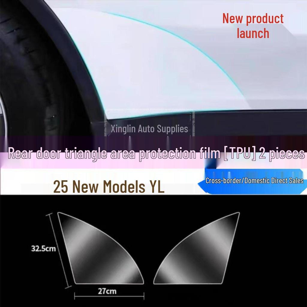 Tesla Model Y/YL Vent & Bumper Protector TPU Film Set