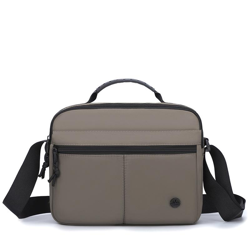 

Мужская сумка-кроссбоди для поездок на работу, водоотталкивающая сумка, деловая дорожная сумка через плечо хаки