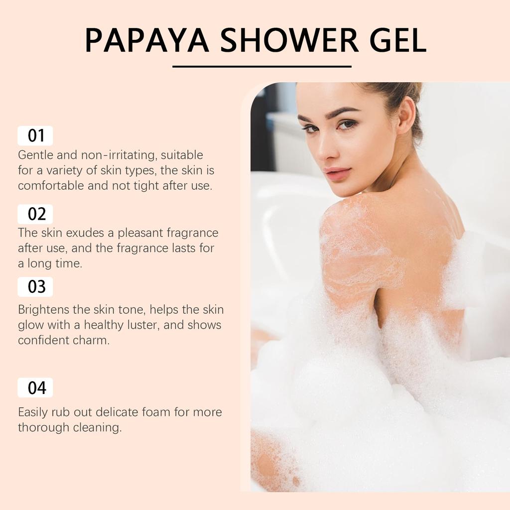 OceAura Gel douche embellisseur de peau Type parfum Huile rafraîchissante contrôle du sébum Parfum longue durée Hydratant pour le corps