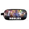 Roblox Double-Layer Pencil Case for School Students - Cartoon Fashion Stationery Box