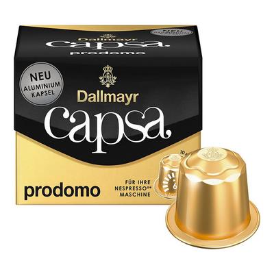 קפה קפסולות Dallmayr Capsa Nespresso Prodomo חבילה של 10