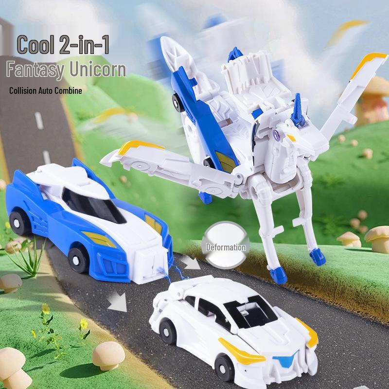 

Douyin Two-in-One Unicorn Pegasus Transforming Car Toy