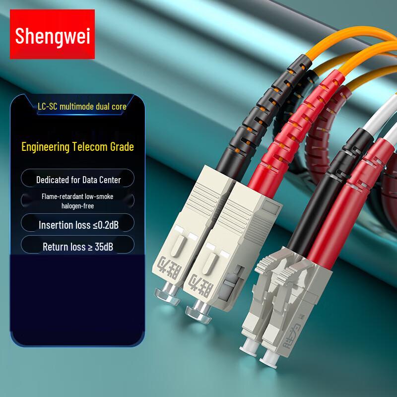 Shengwei Multimode Duplex Fiber Optic Patch Cable